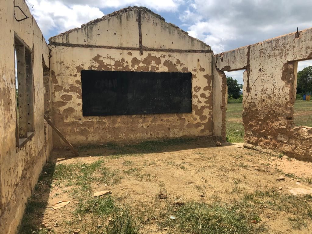 Empty School in the Village of Lutsanga